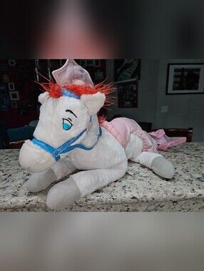 Disney Store Exclusive Harmony Horse Ariel’s Pony Large 30” Mermaid Plush